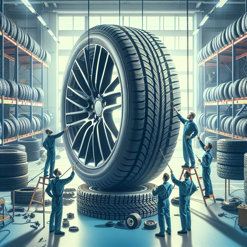Imagine care ilustrează diferența dintre anvelopele pentru crossover-uri și cele pentru autoturisme. Toți oamenii din imagine au aspect european.